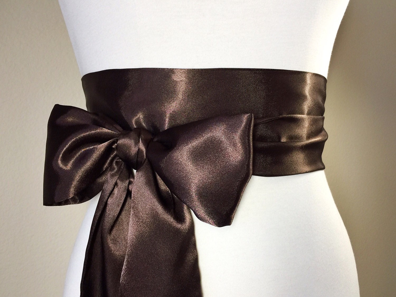 brown sash belt