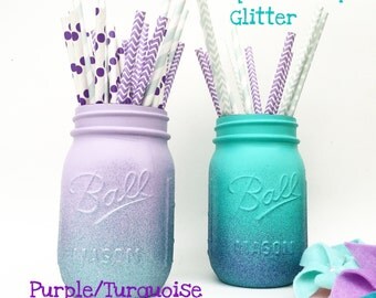 Mermaid Mason Jar, Mermaid, Nursery, Mermaid Birthday, Mermaid Centerpieces, Mermaid Party, Baby Shower, Gift, Ariel, Under the Sea, Glitter
