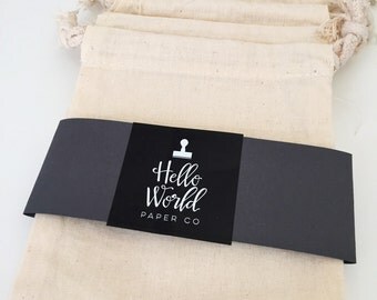 Muslin Bags, Plain Cotton Drawstring Pouch, Great for Wedding Favors, Jewelry Bags, Gift Bags, and Stamping! Various Sizes - SET OF 10