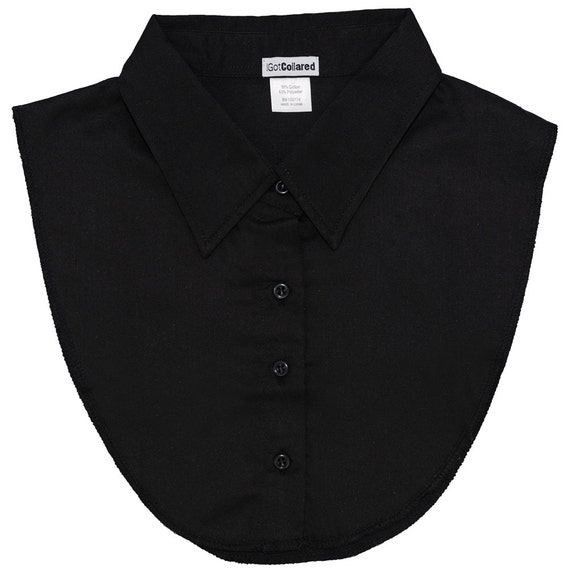 Items Similar To Igotcollared Dickey Collar In Black Aka Detach Collar Detachable Collars 4970