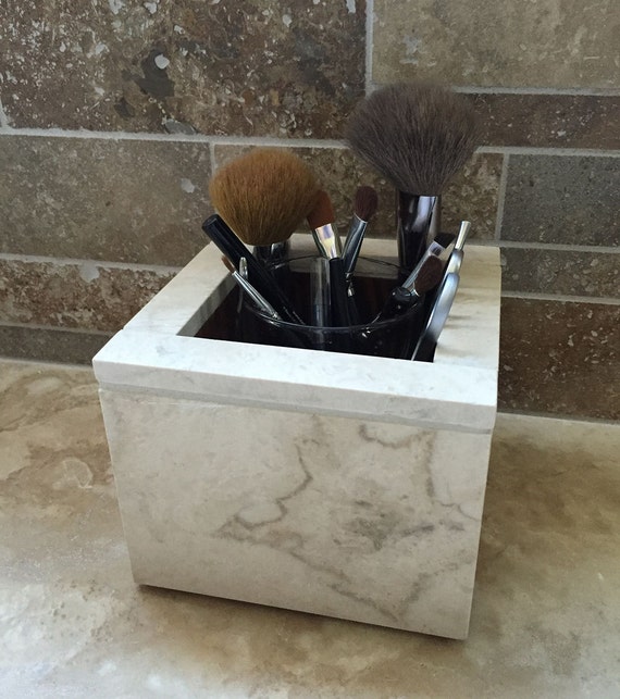 Bathroom Decor Box Wood Box Stone Box Planter Box Decor