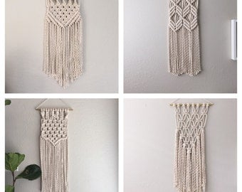 Macrame Kit/Macrame Wall Hanging Kit/DIY Gift/KIT for Macrame Wall Hanging/Modern Macrame/Macrame DIY/Macrame Patterns