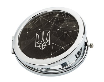 Ukraine Pocket Mirror // purse mirror - compact mirror - bridesmaid gift