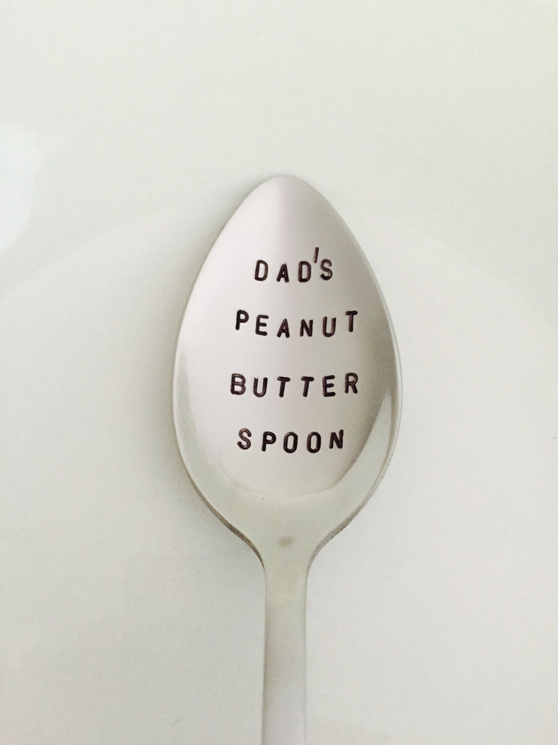 Dad's Peanut Butter SpoonHand Stamped SpoonDad by LeBreux