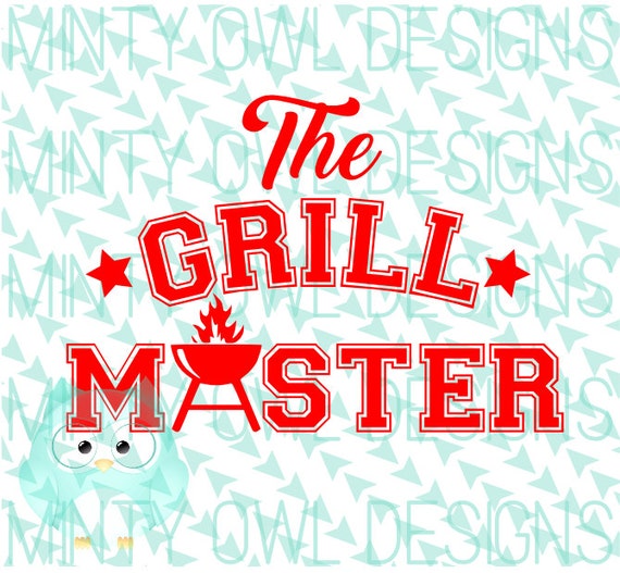 Download Cricut SVG Cutting Files Silhouette Grill Master BBQ