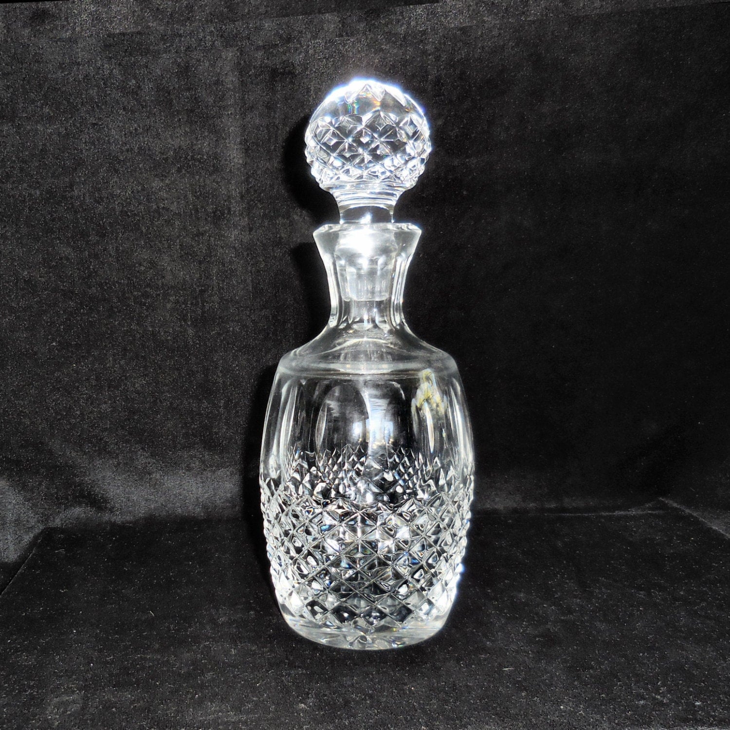 Waterford Lead Crystal Decanter with Stopper in the Colleen