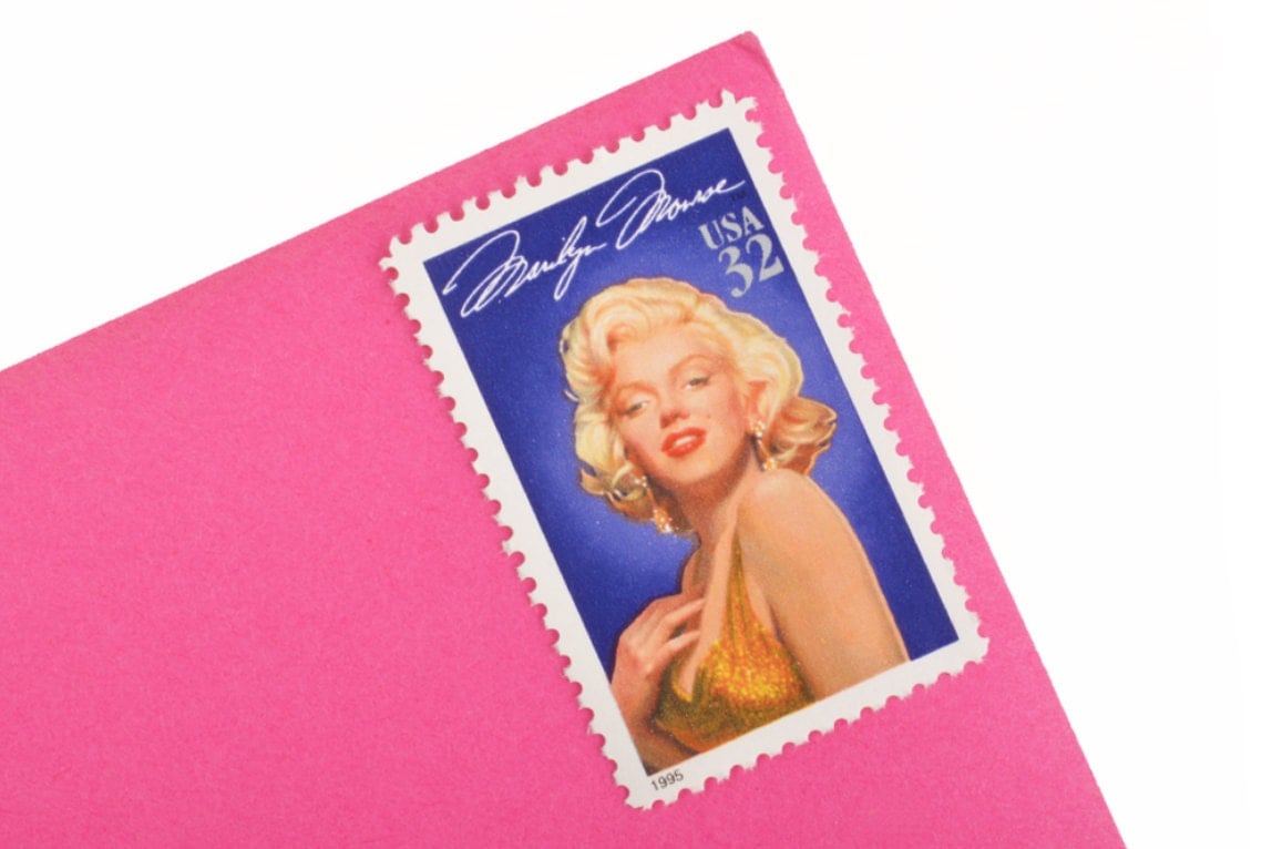 20 Marilyn Monroe Postage Stamps 32c Unique vintage