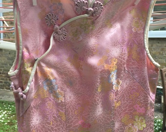Black retro embroidery cheongsam YV40207