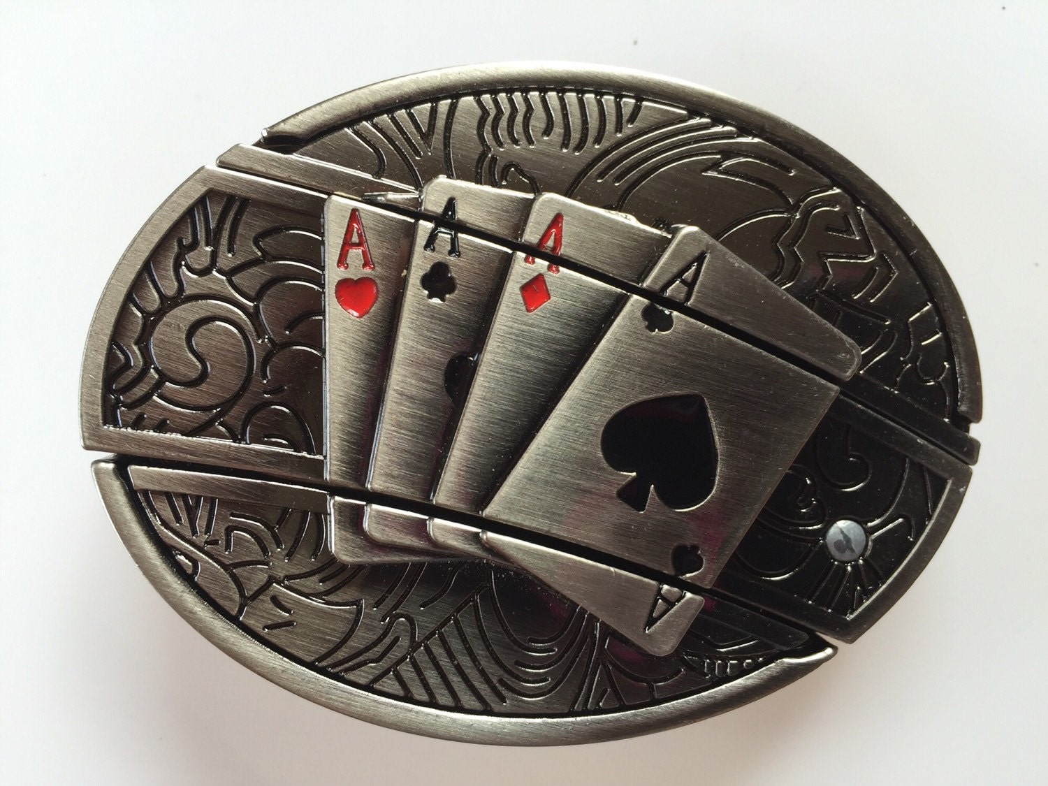 Ace&#39;s Belt Buckle with Knife included
