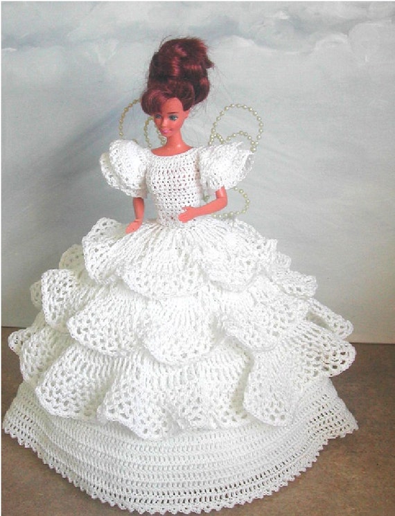 Crochet Fashion Doll  Barbie  Pattern  495 FANTASY FAIRY