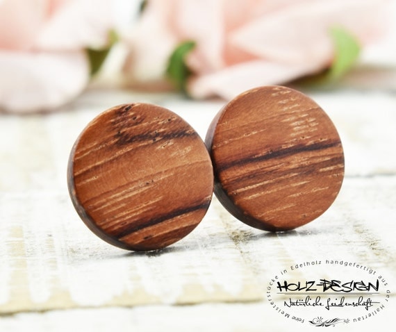 Ohrringe Aus Holz FUr Männer ~ Ø11mm Holzohrstecker Ohrringe aus Holz handgefertigte Holz Ohrstecker Ohrringe Aus Holz FUr Männer ~ Ø11mm Holzohrstecker Ohrringe aus Holz handgefertigte Holz Ohrstecker