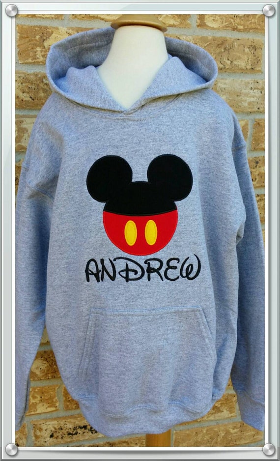 mickey mouse hoodie black