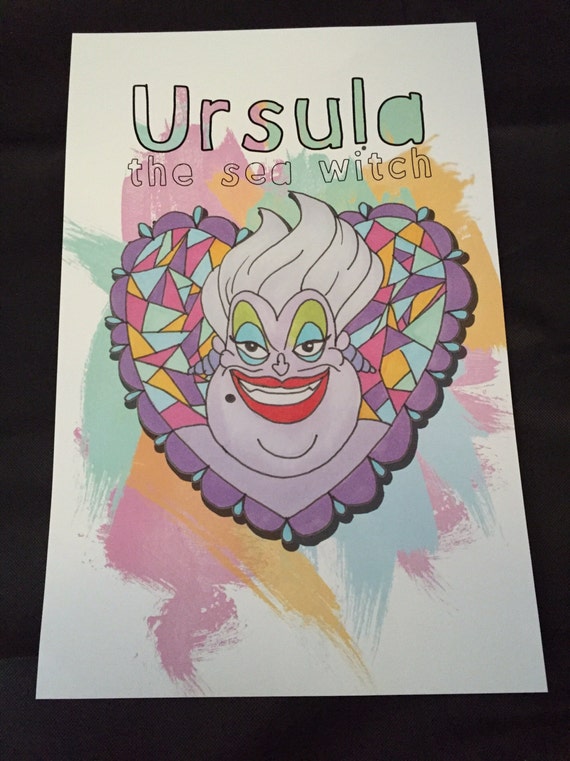 Ursula the sea witch poster