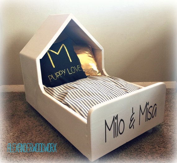 Teacup Dog Bed Dog Bed Puppy Bed Pet by HighlandDesignCo