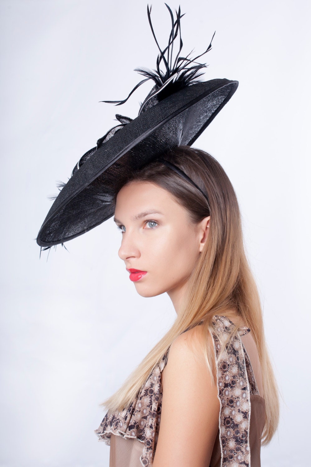 Stunning Derby Fascinator Royal Ascot Hat By Irinasardarevahats