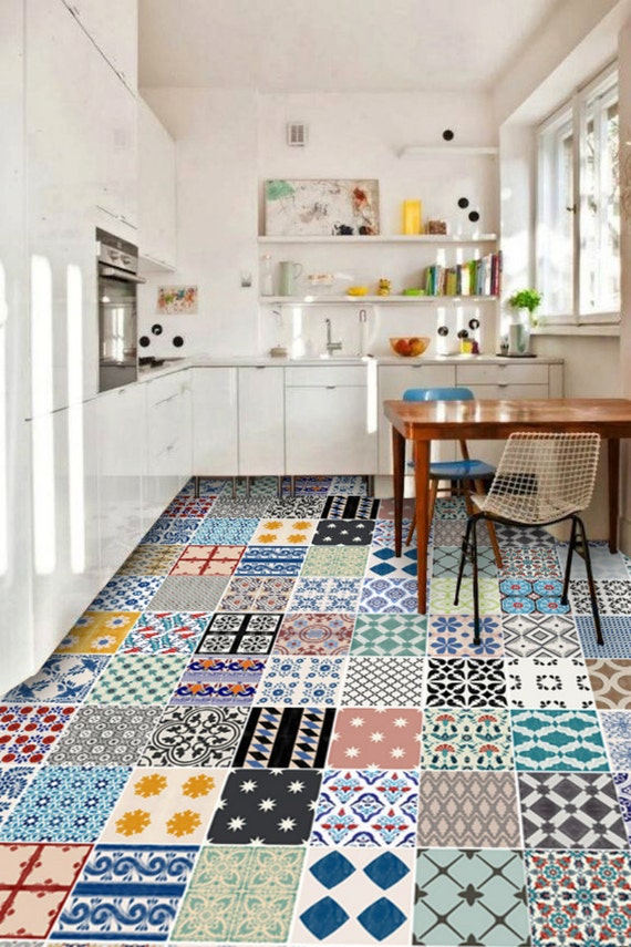 Decalcomanie adesivi piastrelle per cucina e bagno di quadrostyle Piastrelle adesive per cucina