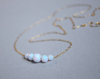 Opal necklace. Wife white jewelry. Blue Opal Jewelry. White Opal. Fire opal. Opal jewelry women. Wife gift opal. Necklace Opal gift for her