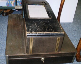 Early 1900's Standard Cash Register with Tear Off Receipts