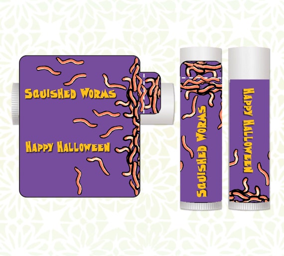 Lip Balm Labels Halloween Lip Balms Halloween Favors