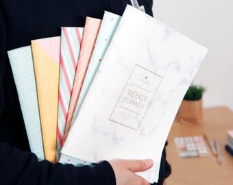 2017 WEEKLY PLANNER - 2017 Agenda, 2017 Planner, 2017 Monthly Planner and Calendar, 2017 Journal, Weekly Diary, Personal Organizer, Planner