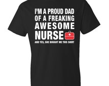 Unique nurse shirt related items | Etsy