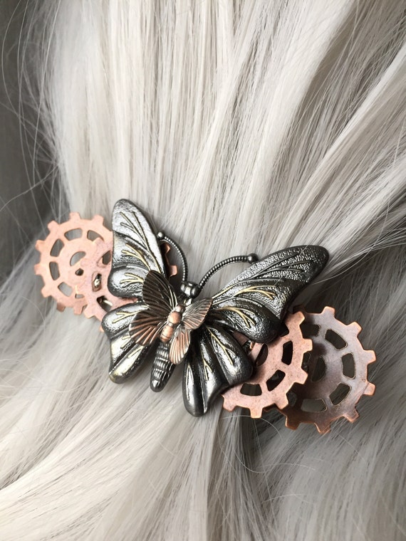 Butterfly Wedding Hair Accessories or Thin Hair Clip Wedding