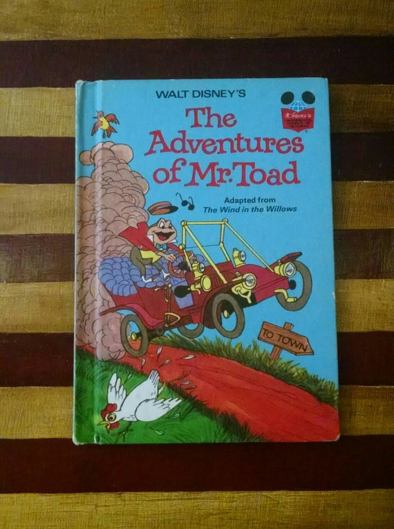 Items similar to Walt Disney's The Adventures of Mr. Toad (The Wind in ...