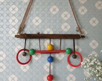 Vintage Cradle Gym made in the 1950s or 1960s 16225