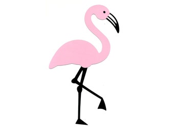 Flamingo cutout | Etsy