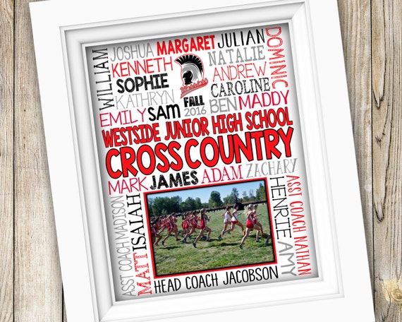 Cross Country Coach Gift Cross Country Team Gift