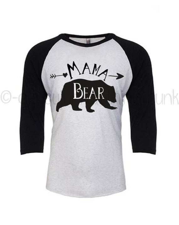 mama bear raglan shirt