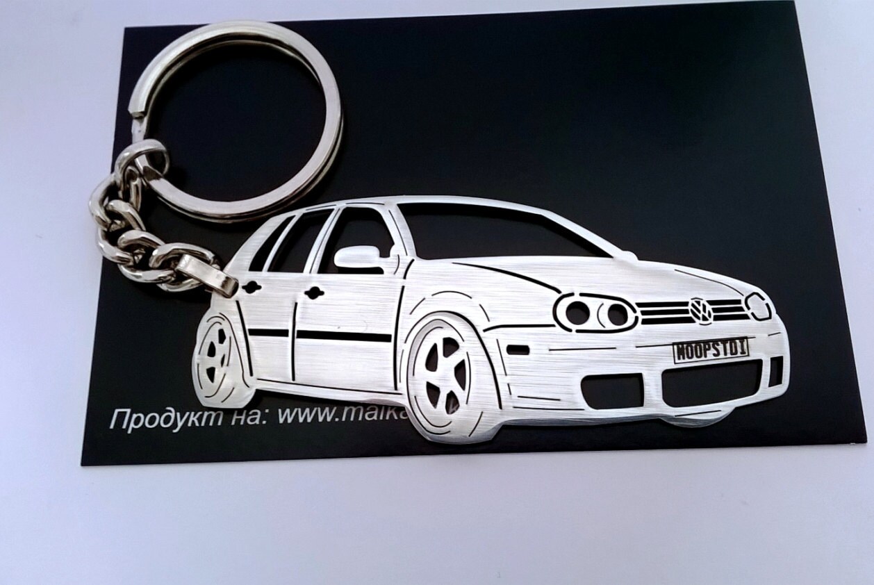 Volkswagen Keychain Volkswagen VW Keychain VW Golf mk4