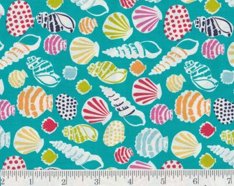 Sun-Sational -56" piece - Seashells! - Blend Fabrics by Maude Asbury
