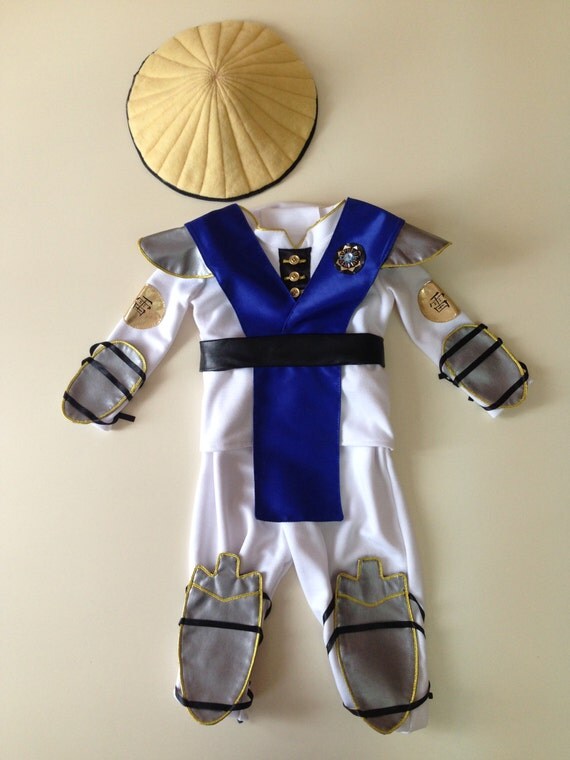 Raiden baby costume cosplay clothes ninja Mortal kombat