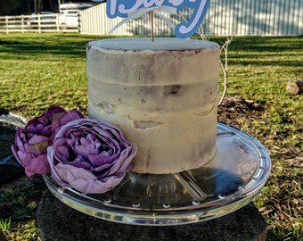 Blue BABY cake topper, baby shower Cake Topper, Gender reveal, It's a boy, Baby Topper, Blue Cake Topper, Baby shower
