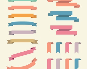 Banner Vector Graphics For Chapter Vector banners | Etsy