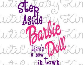 Little girl SVG - New doll in town