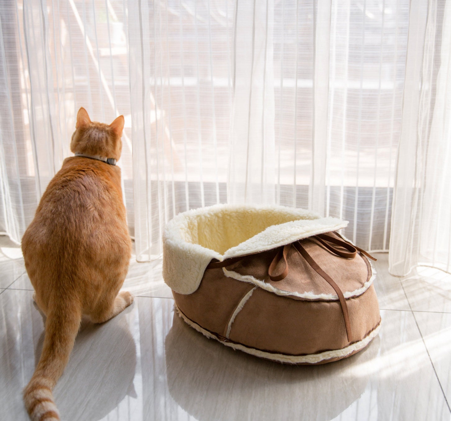 Unique Designer Cat Bed Small for Small Pets Cat by NappingJoJo