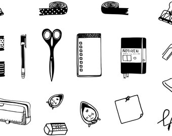 Stationery Lover - Clear Stamps Set A7