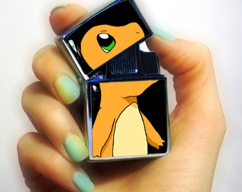 Charmander Pokemon lighter / lighter Pokemon with windproof electronic quartz ignition/ Pokemon lighter Cigarette Lighter