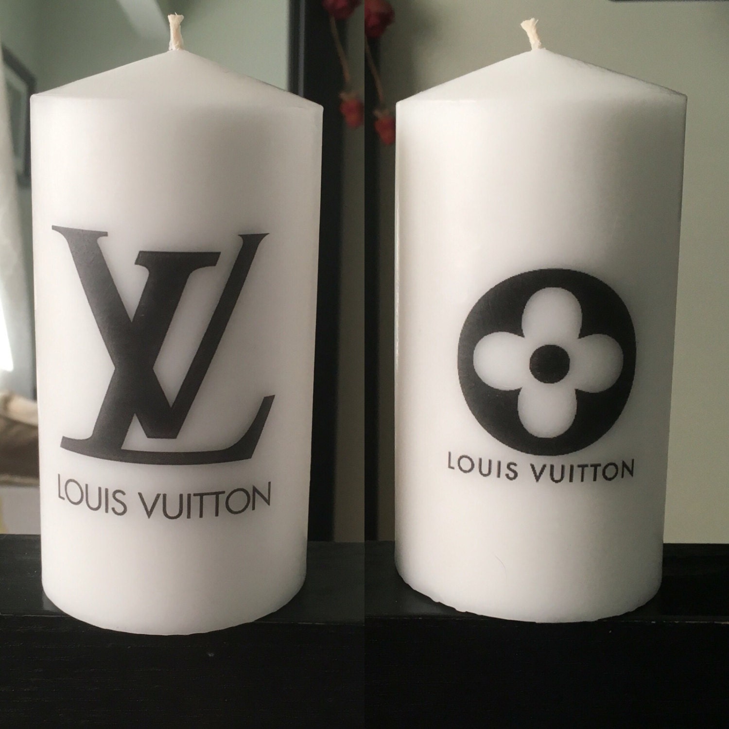 Custom Candle LV inspired Louis Vuitton Candles Home