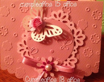 Tarjetas invitación o recuerdo, Bautizo, Cumpleaños y otros eventos