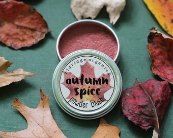 Autumn Spice Blush - Organic Makeup - Organic Cosmetics - Organic Blush - Vegan Blush