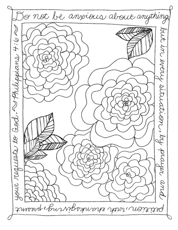 Download Coloring Page Color4aCause: Autism Verse Flowers by ...