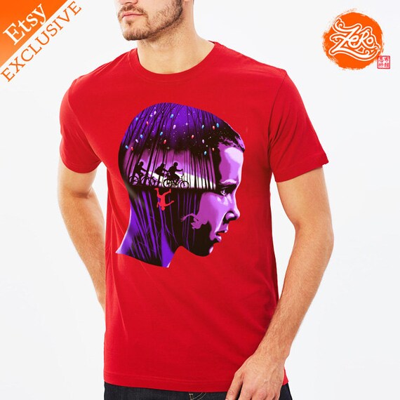 Exclusive Unisex/Mens:  Eleven  / Stranger Things Tee / Dark Side Tee / Nostalgia / Crossover / TV Show / Netflix Tee / 1980s