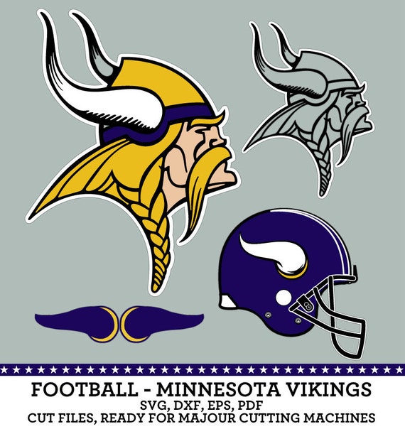Download Minnesota Vikings Football Logo SVG dxf eps by ...