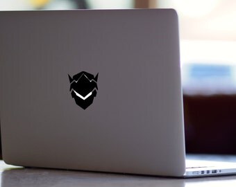 Overwatch Decal - Genji Macbook Sticker - Works on Car, Phone, Notebook, Etc.