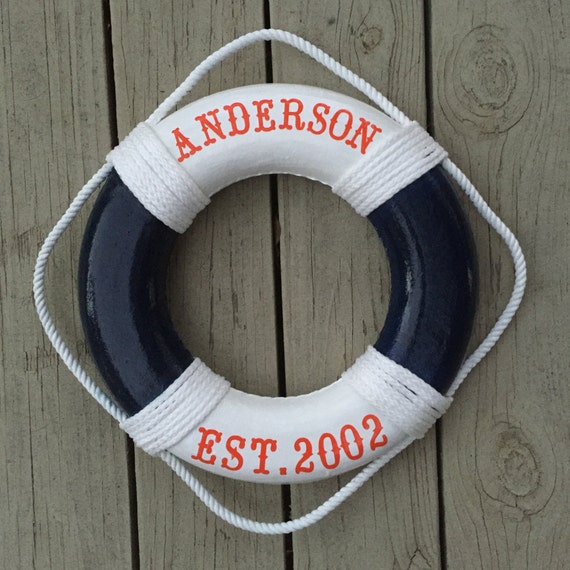 Life preserver decor life preserver ring Coast Guard