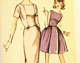 Vintage 1960s, Sewing Pattern, Advance 2913, Sew-Easy 2913, Two Skirts, Teen & Junior Size 16, Bust 36"