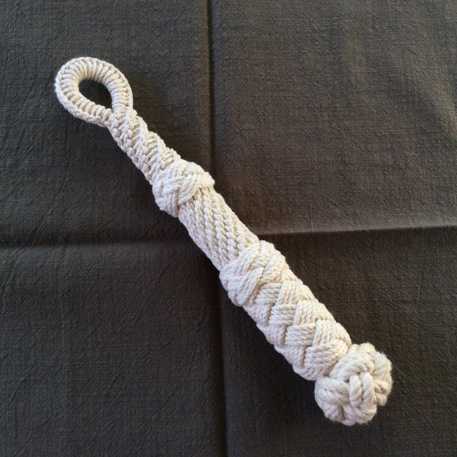 Bellrope nautical bell rope lanyard pull by MarlinspikeChandlery